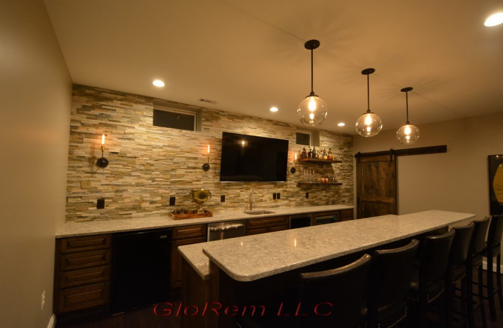 basement remodeling and finish contractor